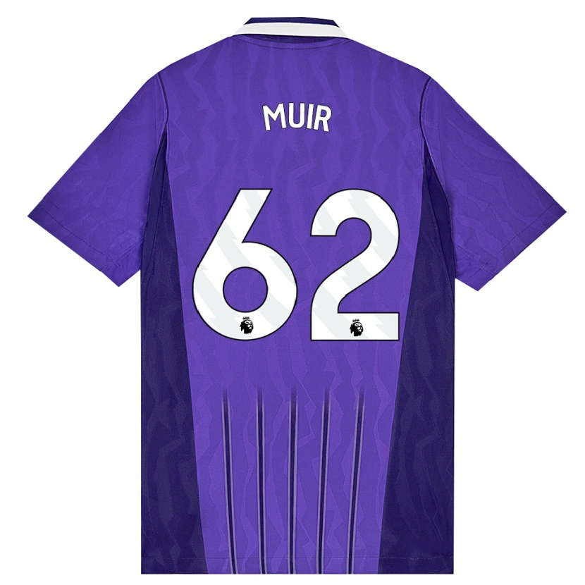 Danxen Herren Marqes Muir #62 Violett Weiß Ausweichtrikot Trikot 2026/27 T-Shirt Schweiz