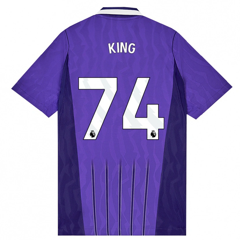 Danxen Herren Maeson King #74 Violett Weiß Ausweichtrikot Trikot 2026/27 T-Shirt Schweiz