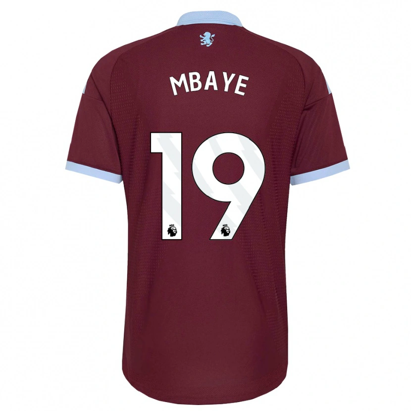Danxen Herren Ibrahim Mbaye #19 Kornblumenblau Burgund Heimtrikot Trikot 2026/27 T-Shirt Schweiz