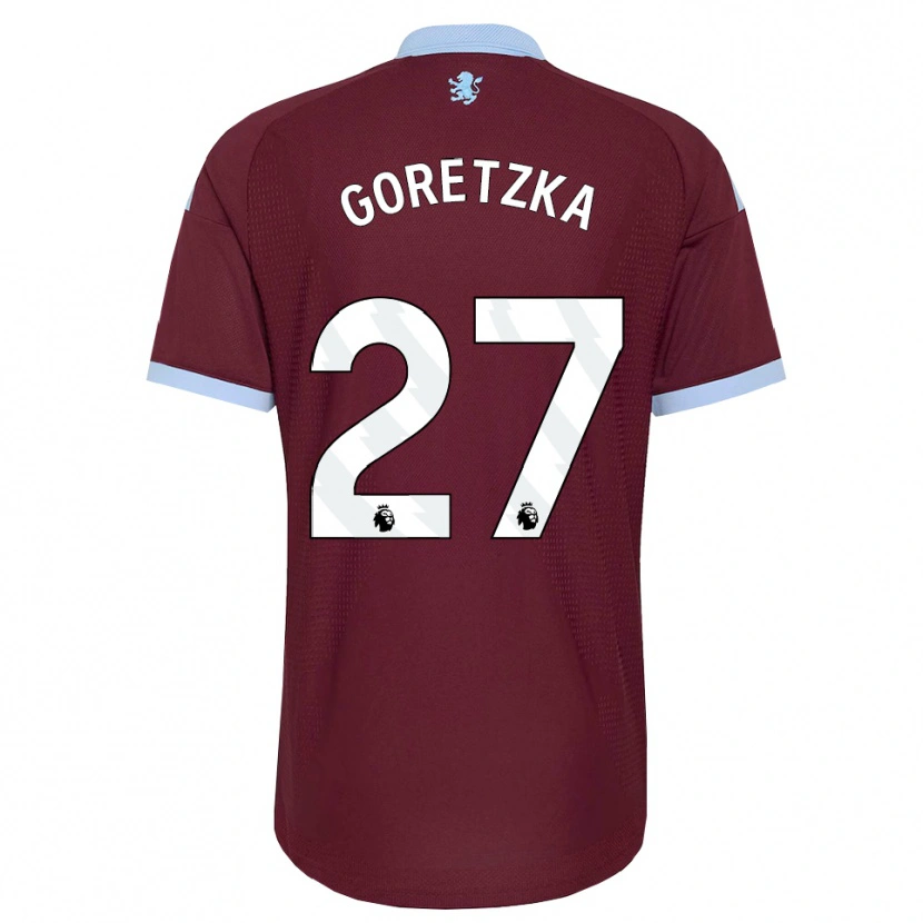 Danxen Herren Leon Goretzka #27 Kornblumenblau Burgund Heimtrikot Trikot 2026/27 T-Shirt Schweiz