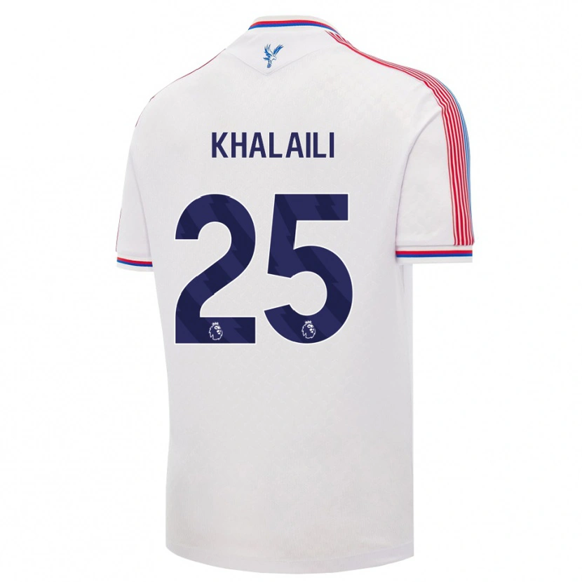 Danxen Herren Anan Khalaili #25 Weiß Rot Blau Heimtrikot Trikot 2026/27 T-Shirt Schweiz