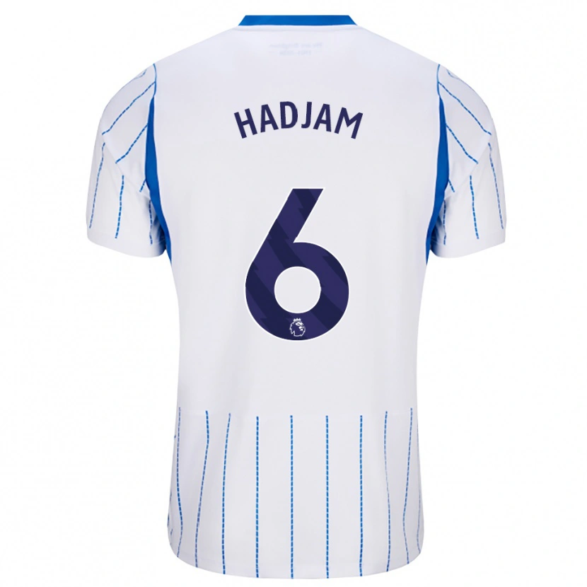 Danxen Herren Jaouen Hadjam #6 Himmelblau Weiß Auswärtstrikot Trikot 2026/27 T-Shirt Schweiz
