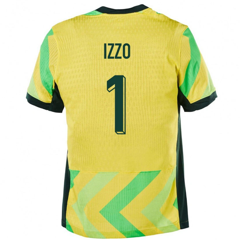 Danxen Kinder Australien Paul Izzo #1 Golden Heimtrikot Trikot 24-26 T-Shirt Schweiz