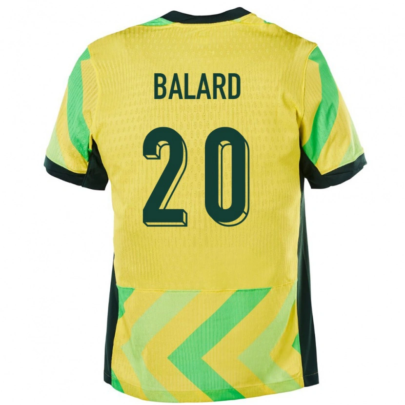 Danxen Kinder Australien Max Balard #20 Golden Heimtrikot Trikot 24-26 T-Shirt Schweiz