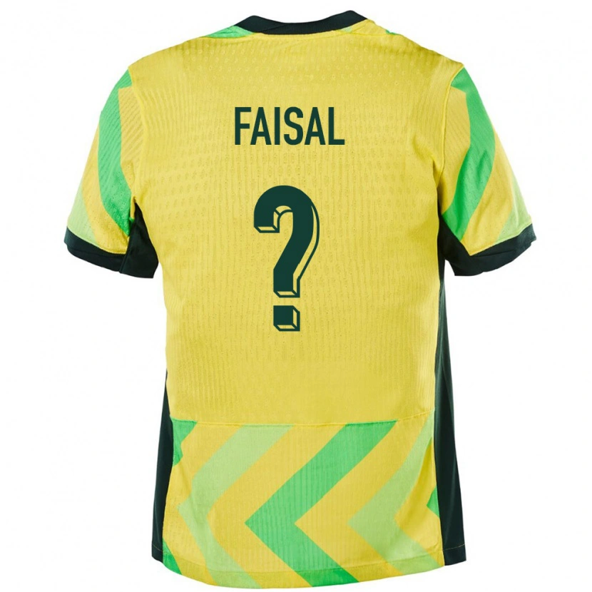 Danxen Kinder Australien Abdelelah Faisal #0 Golden Heimtrikot Trikot 24-26 T-Shirt Schweiz