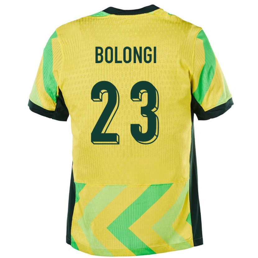 Danxen Kinder Australien David Bolongi #23 Golden Heimtrikot Trikot 24-26 T-Shirt Schweiz