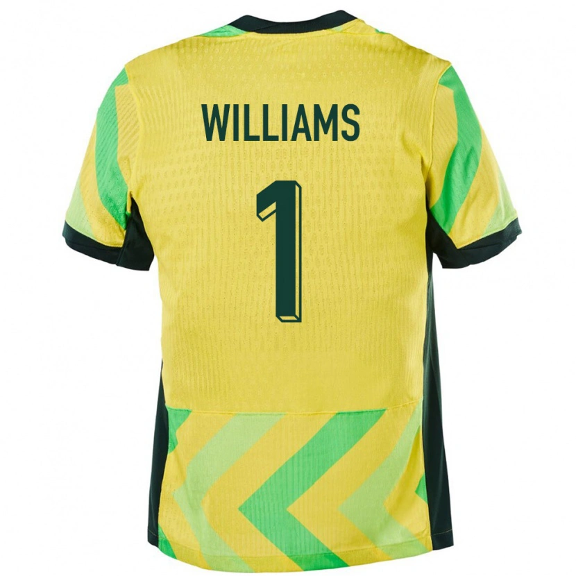 Danxen Kinder Australien Lydia Williams #1 Golden Heimtrikot Trikot 24-26 T-Shirt Schweiz