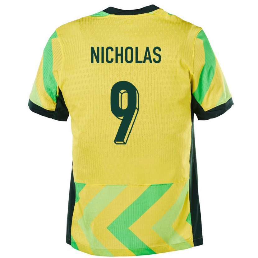 Danxen Kinder Australien Nicholas Dagostino #9 Golden Heimtrikot Trikot 24-26 T-Shirt Schweiz