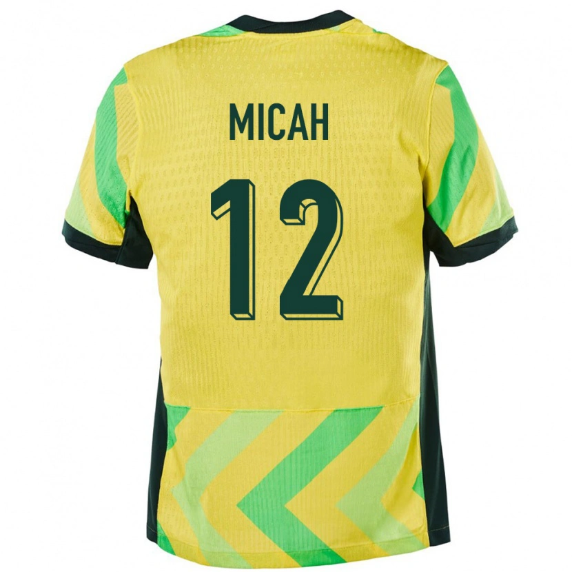 Danxen Kinder Australien Teagan Micah #12 Golden Heimtrikot Trikot 24-26 T-Shirt Schweiz