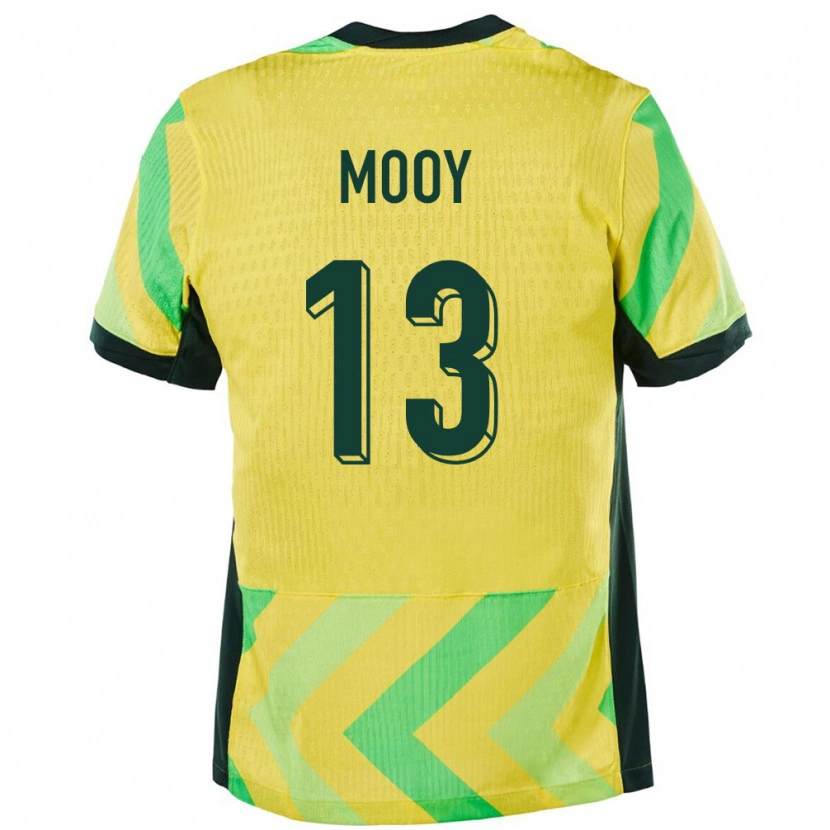 Danxen Kinder Australien Aaron Mooy #13 Golden Heimtrikot Trikot 24-26 T-Shirt Schweiz
