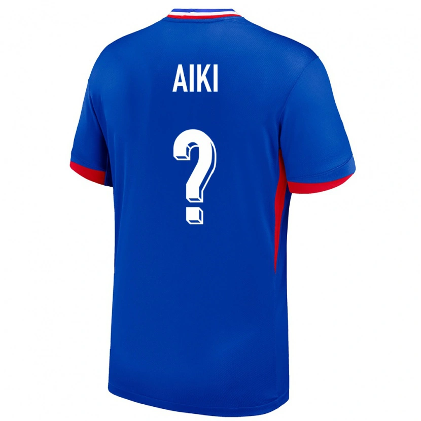 Danxen Kinder Frankreich Ayman Aiki #0 Blau Heimtrikot Trikot 24-26 T-Shirt Schweiz