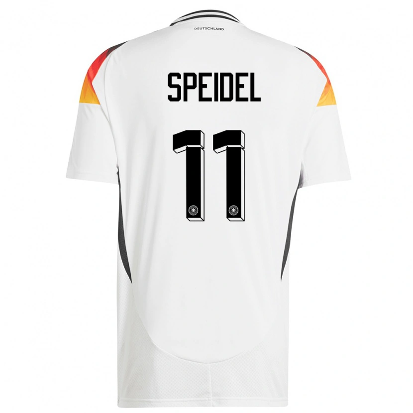 Danxen Kinder Deutschland Kian Speidel #11 Weiß Heimtrikot Trikot 24-26 T-Shirt Schweiz