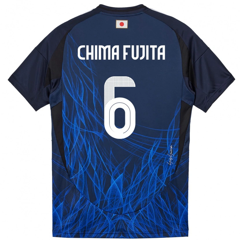 Danxen Kinder Japan Joel Chima Fujita #6 Dunkelblau Heimtrikot Trikot 24-26 T-Shirt Schweiz