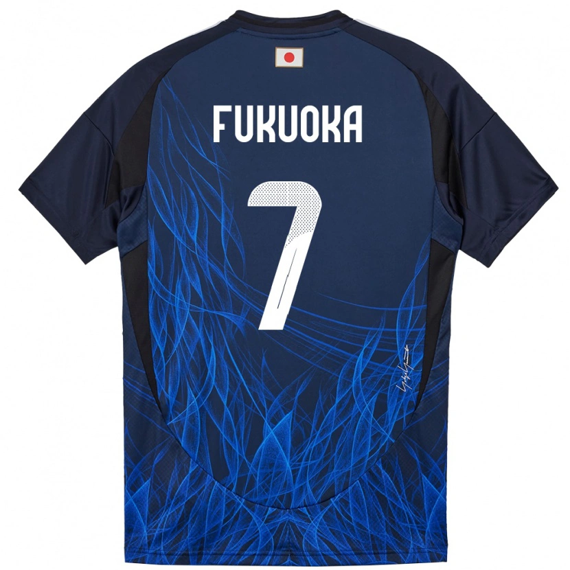 Danxen Kinder Japan Yuwa Fukuoka #7 Dunkelblau Heimtrikot Trikot 24-26 T-Shirt Schweiz