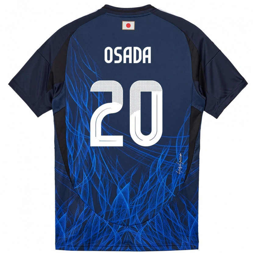 Danxen Kinder Japan Towa Osada #20 Dunkelblau Heimtrikot Trikot 24-26 T-Shirt Schweiz