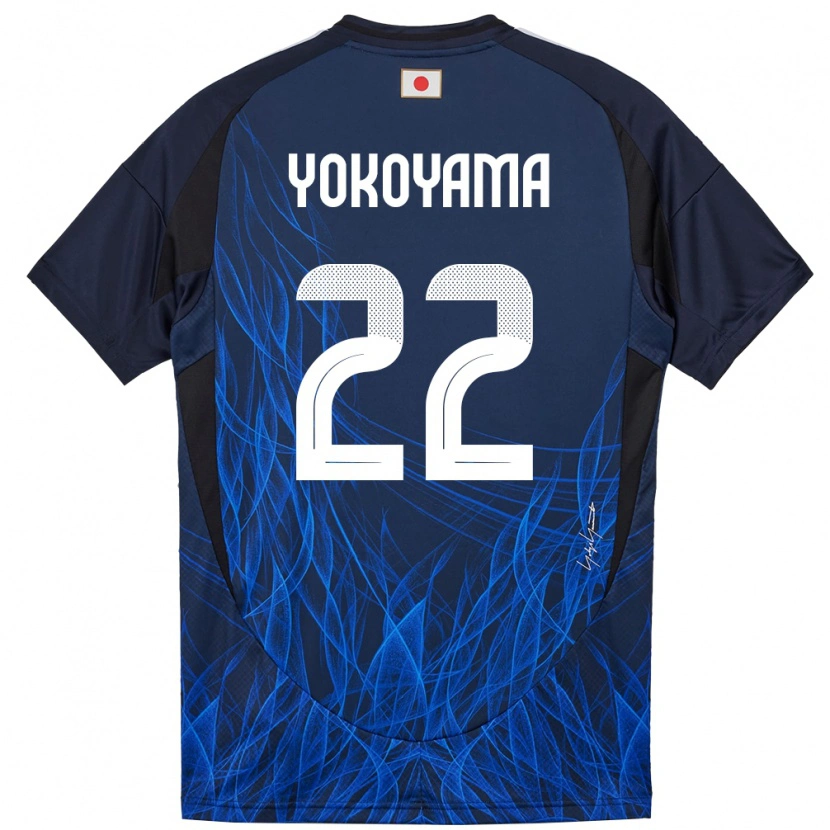 Danxen Kinder Japan Yumeki Yokoyama #22 Dunkelblau Heimtrikot Trikot 24-26 T-Shirt Schweiz