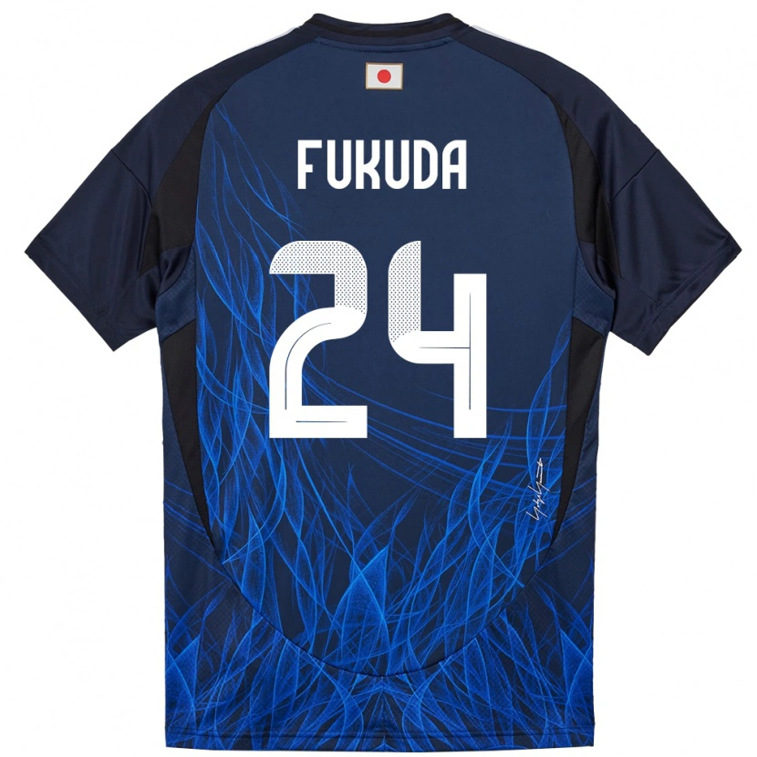 Danxen Kinder Japan Shio Fukuda #24 Dunkelblau Heimtrikot Trikot 24-26 T-Shirt Schweiz