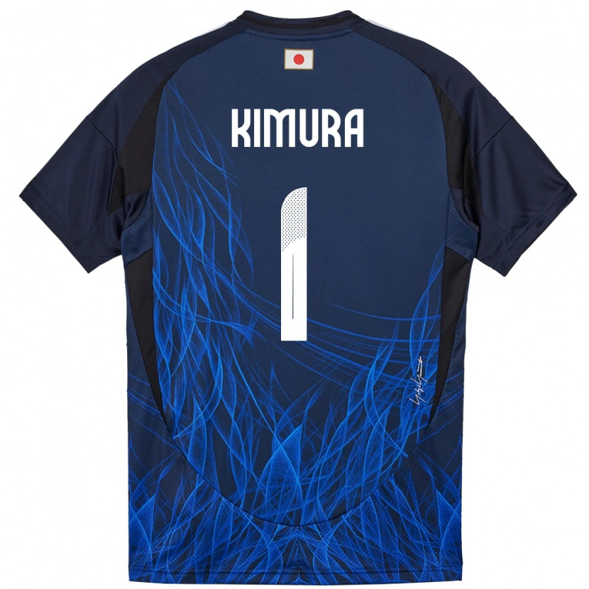 Danxen Kinder Japan Ryoya Kimura #1 Dunkelblau Heimtrikot Trikot 24-26 T-Shirt Schweiz