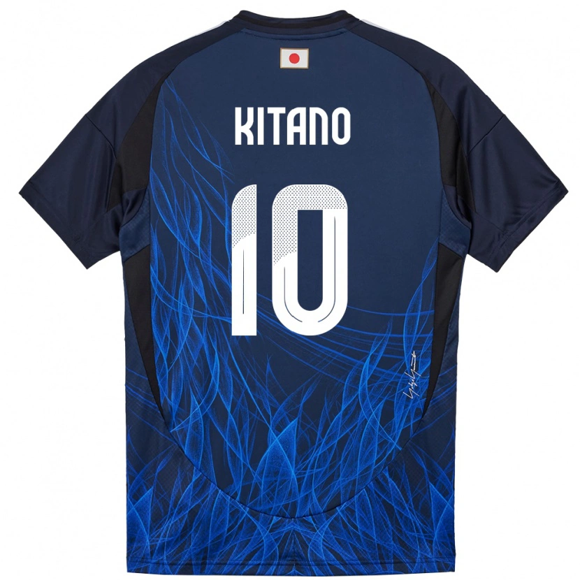 Danxen Kinder Japan Sota Kitano #10 Dunkelblau Heimtrikot Trikot 24-26 T-Shirt Schweiz