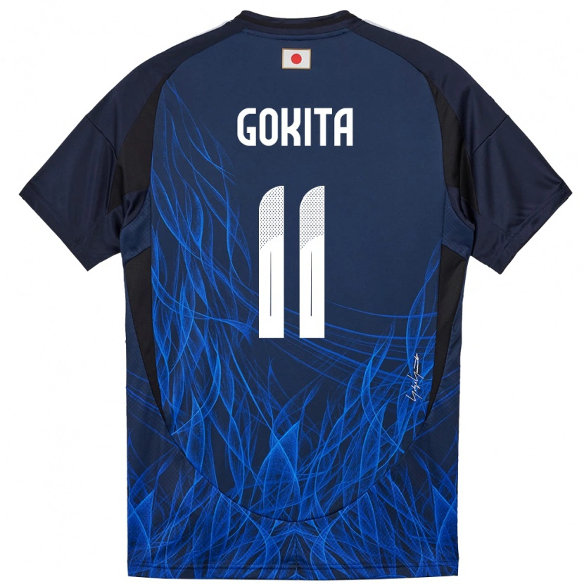 Danxen Kinder Japan Kishin Gokita #11 Dunkelblau Heimtrikot Trikot 24-26 T-Shirt Schweiz
