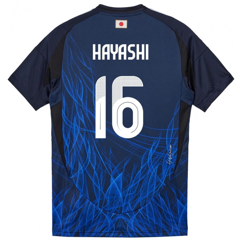 Danxen Kinder Japan Honoka Hayashi #16 Dunkelblau Heimtrikot Trikot 24-26 T-Shirt Schweiz
