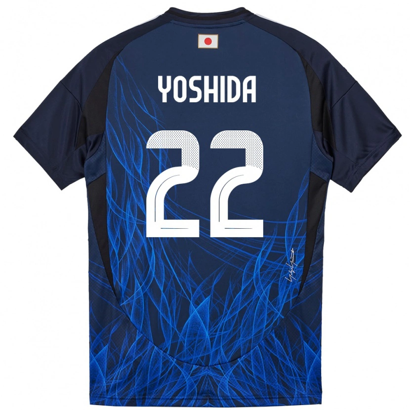 Danxen Kinder Japan Maya Yoshida #22 Dunkelblau Heimtrikot Trikot 24-26 T-Shirt Schweiz