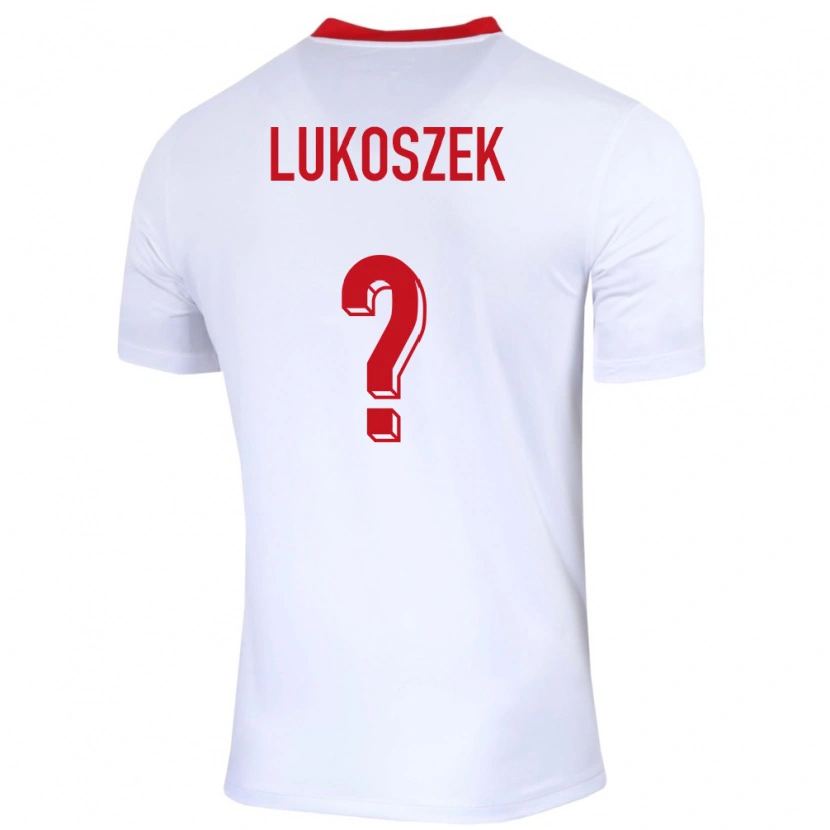 Danxen Kinder Polen Kamil Lukoszek #0 Weiß Heimtrikot Trikot 24-26 T-Shirt Schweiz