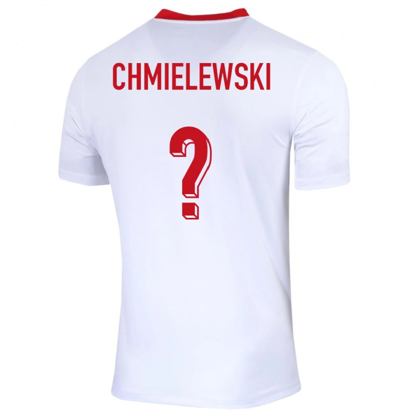 Danxen Kinder Polen Jakub Chmielewski #0 Weiß Heimtrikot Trikot 24-26 T-Shirt Schweiz