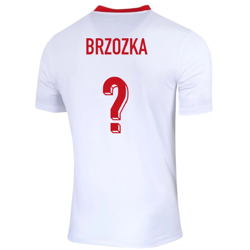 Danxen Kinder Polen Kornel Brzozka #0 Weiß Heimtrikot Trikot 24-26 T-Shirt Schweiz