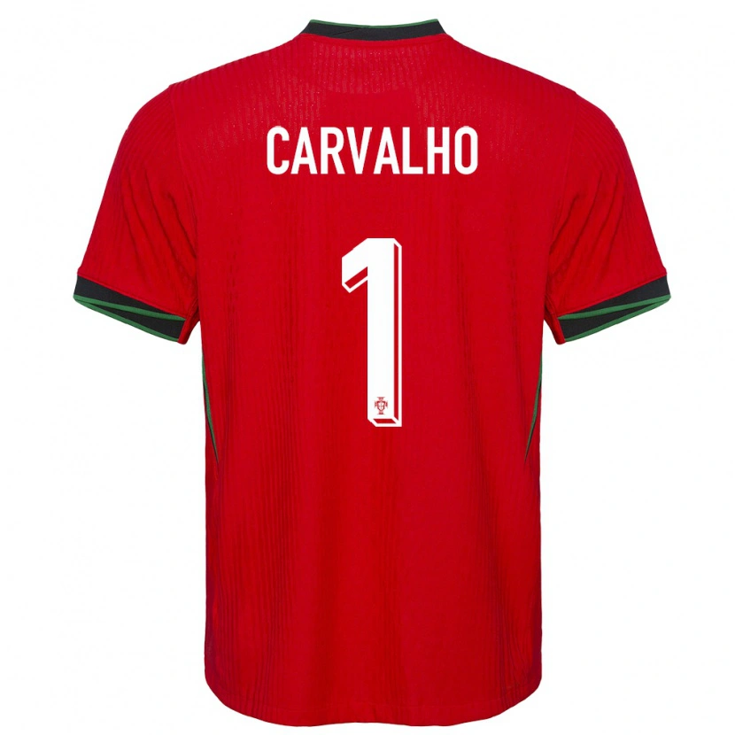 Danxen Kinder Portugal João Carvalho #1 Rot Heimtrikot Trikot 24-26 T-Shirt Schweiz