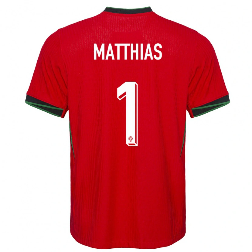 Danxen Kinder Portugal Matthias Da Silva #1 Rot Heimtrikot Trikot 24-26 T-Shirt Schweiz