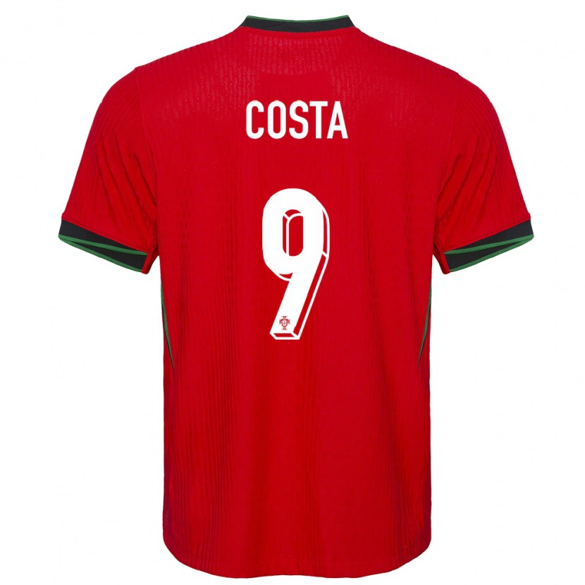 Danxen Kinder Portugal Manuel Costa #9 Rot Heimtrikot Trikot 24-26 T-Shirt Schweiz