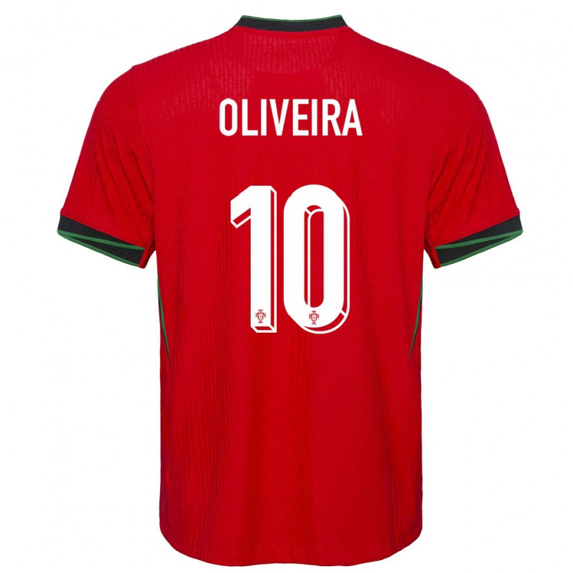 Danxen Kinder Portugal André Oliveira #10 Rot Heimtrikot Trikot 24-26 T-Shirt Schweiz