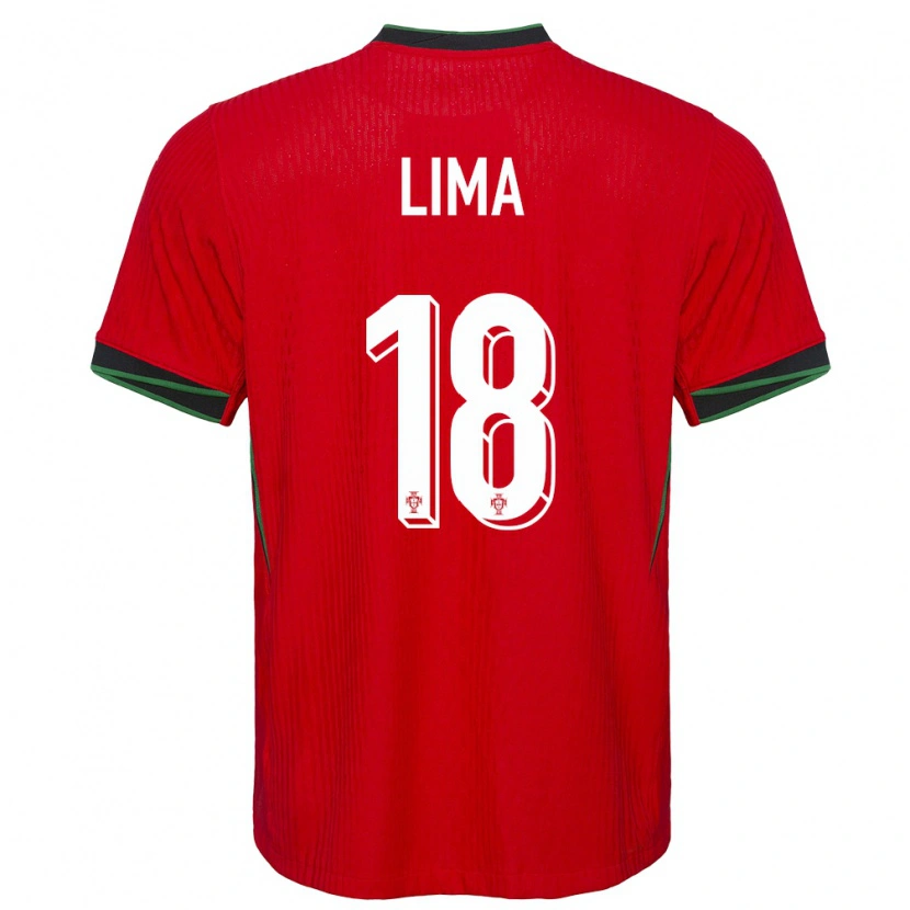 Danxen Kinder Portugal Bernardo Lima #18 Rot Heimtrikot Trikot 24-26 T-Shirt Schweiz