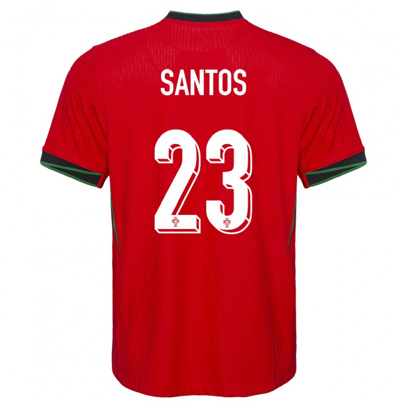 Danxen Kinder Portugal Leandro Santos #23 Rot Heimtrikot Trikot 24-26 T-Shirt Schweiz