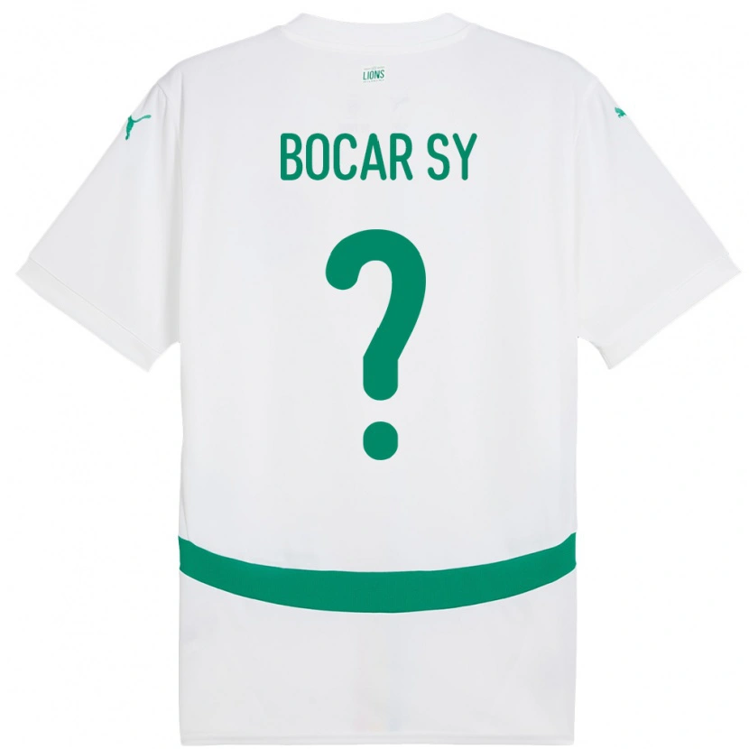 Danxen Kinder Senegal Illa Bocar Sy #0 Weiß Heimtrikot Trikot 24-26 T-Shirt Schweiz