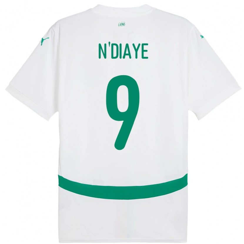 Danxen Kinder Senegal Dialy N Diaye #9 Weiß Heimtrikot Trikot 24-26 T-Shirt Schweiz