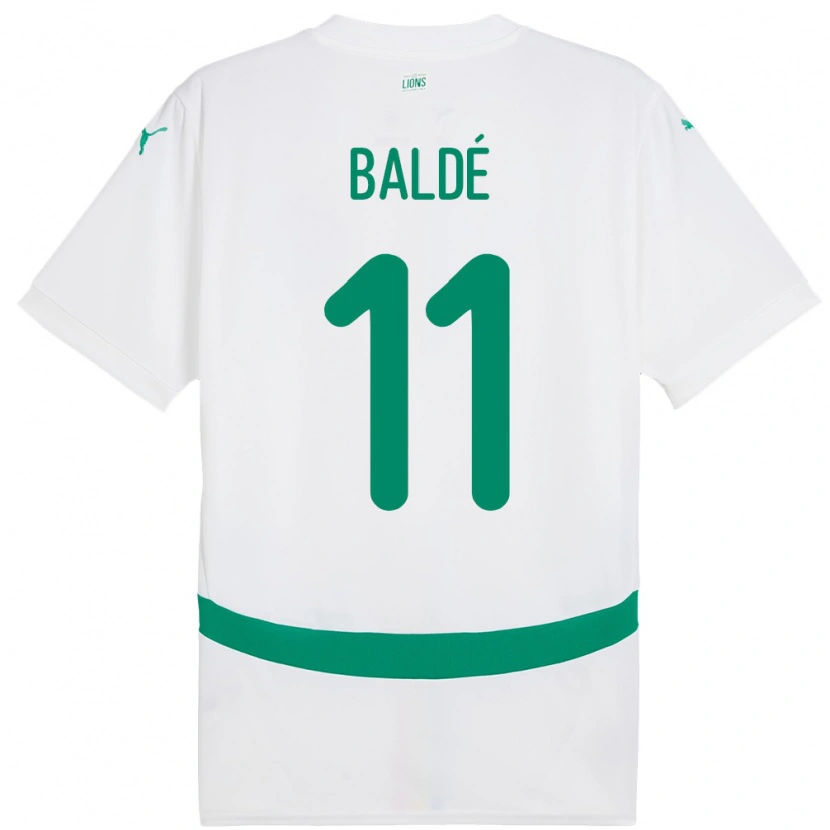 Danxen Kinder Senegal Haby Balde #11 Weiß Heimtrikot Trikot 24-26 T-Shirt Schweiz