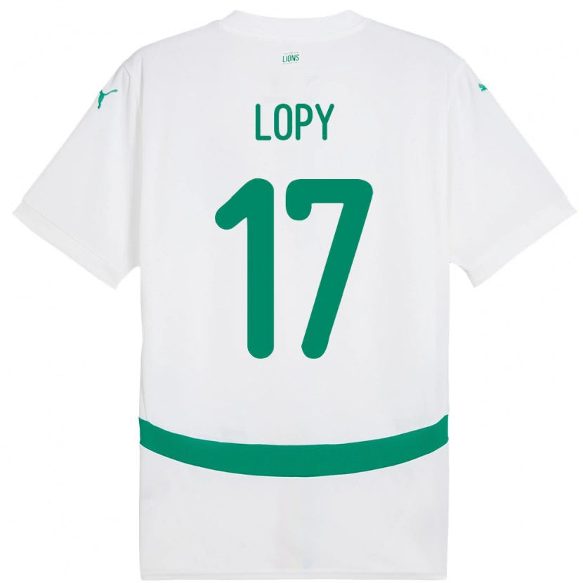 Danxen Kinder Senegal Dion Lopy #17 Weiß Heimtrikot Trikot 24-26 T-Shirt Schweiz