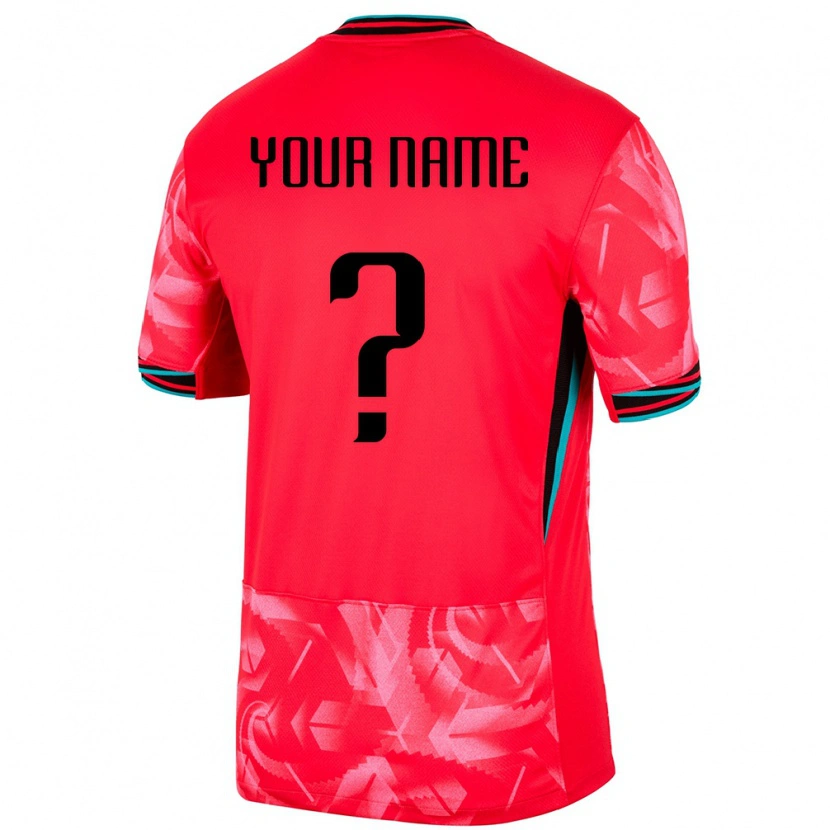 Danxen Kinder Südkorea Ihren Namen #0 Rot Heimtrikot Trikot 24-26 T-Shirt Schweiz