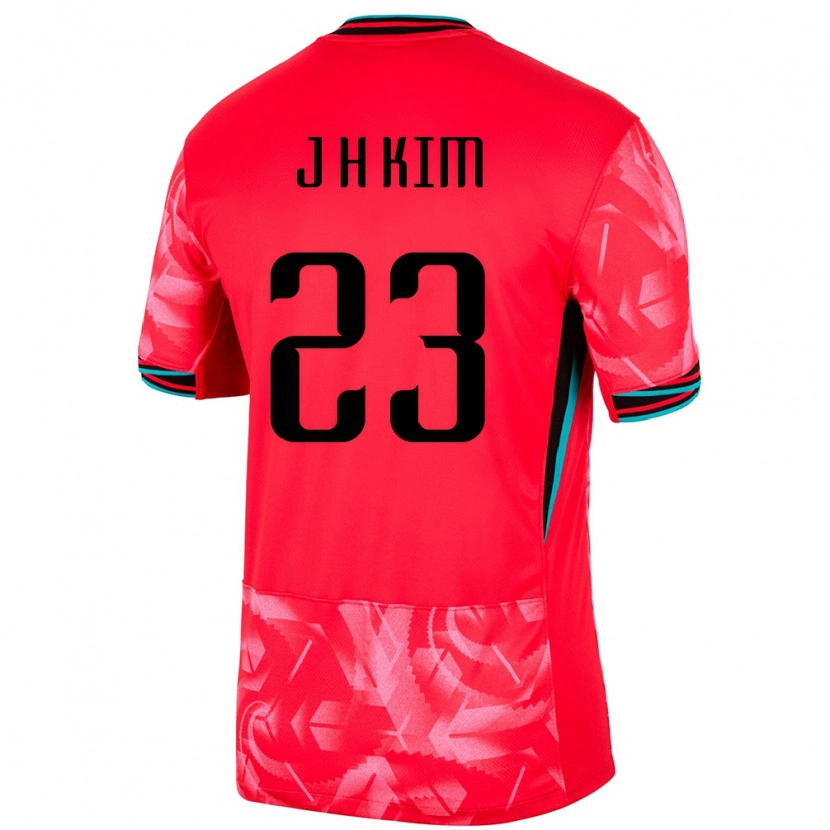 Danxen Kinder Südkorea Kim Jung Hoon #23 Rot Heimtrikot Trikot 24-26 T-Shirt Schweiz