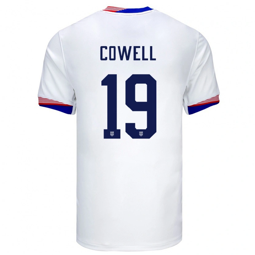 Danxen Kinder Vereinigte Staaten Cade Cowell #19 Weiß Heimtrikot Trikot 24-26 T-Shirt Schweiz