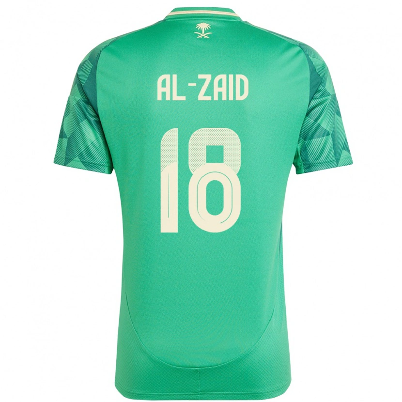 Danxen Kinder Saudi-Arabien Suhayb Al-Zaid #18 Grün Heimtrikot Trikot 24-26 T-Shirt Schweiz
