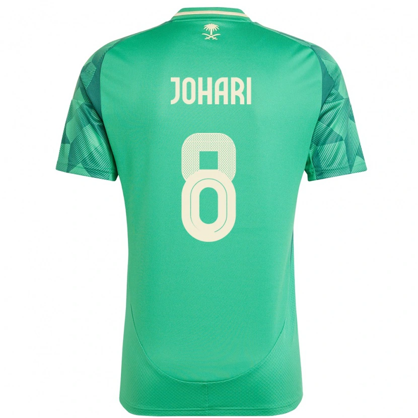 Danxen Kinder Saudi-Arabien Layan Johari #8 Grün Heimtrikot Trikot 24-26 T-Shirt Schweiz