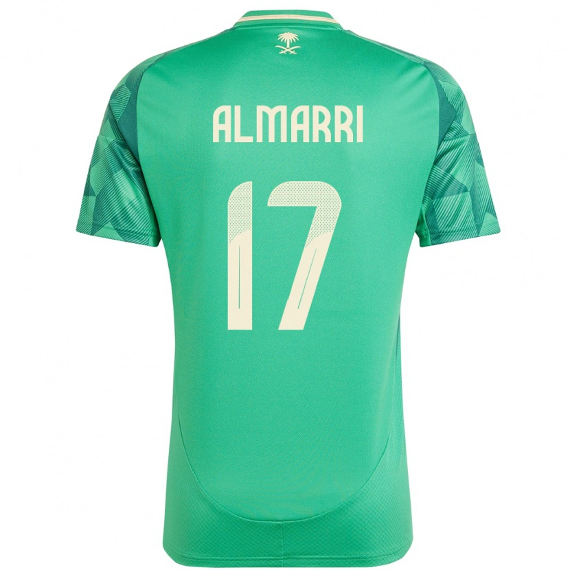Danxen Kinder Saudi-Arabien Mohammed Almarri #17 Grün Heimtrikot Trikot 24-26 T-Shirt Schweiz