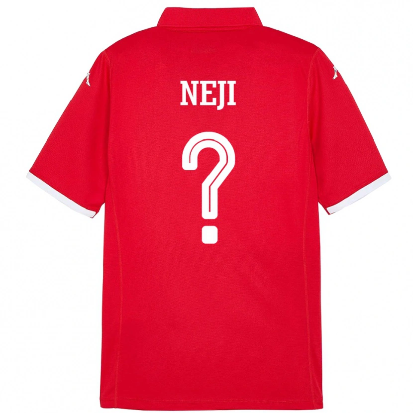 Danxen Kinder Tunesien Fares Neji #0 Rot Heimtrikot Trikot 24-26 T-Shirt Schweiz