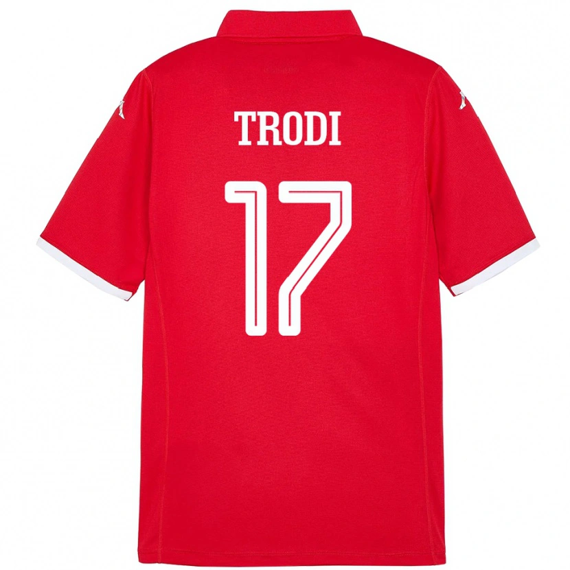 Danxen Kinder Tunesien Imen Trodi #17 Rot Heimtrikot Trikot 24-26 T-Shirt Schweiz