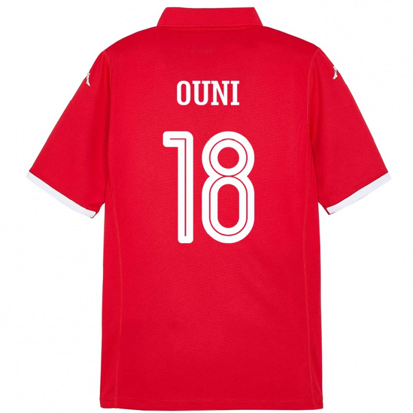 Danxen Kinder Tunesien Samia Ouni #18 Rot Heimtrikot Trikot 24-26 T-Shirt Schweiz