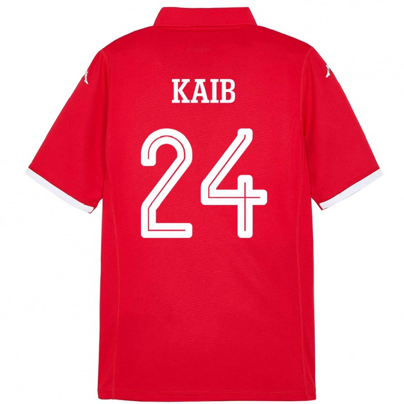 Danxen Kinder Tunesien Rami Kaib #24 Rot Heimtrikot Trikot 24-26 T-Shirt Schweiz
