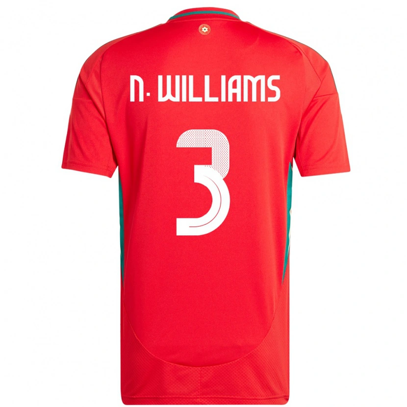 Danxen Kinder Wales Neco Williams #3 Rot Heimtrikot Trikot 24-26 T-Shirt Schweiz
